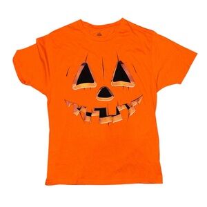 Orange Pumpkin Halloween T-Shirt
